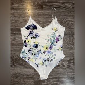 Floral body suit